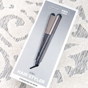 Conair InfinitiPRO 2-in-1 Hair Styler | Straightener & Curler | NEW